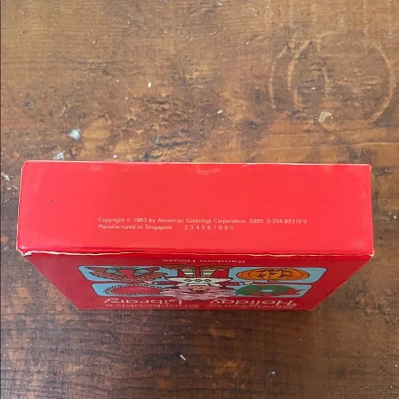 Vintage Strawberry Shortcake Holiday Library 4 Book Set - Picture 7 of 7